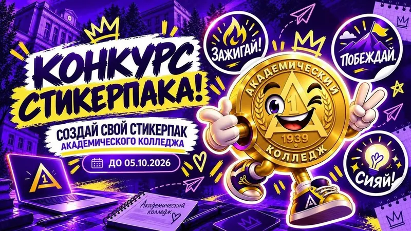 Конкурс стикерпаков Академического колледжа